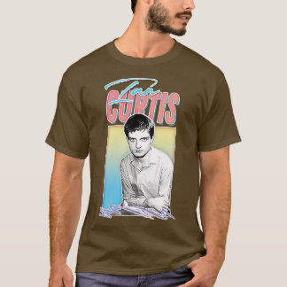 Ian Curtis esthetische stijl ontwerp T-shirt