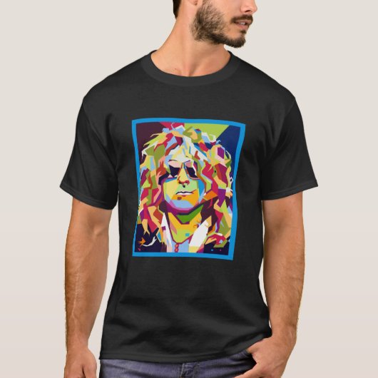 Ian Hunter Muzikant WPAP T-shirt (Voorkant)