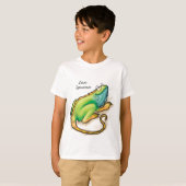 Ian Iguana T-shirt (Voorkant volledig)