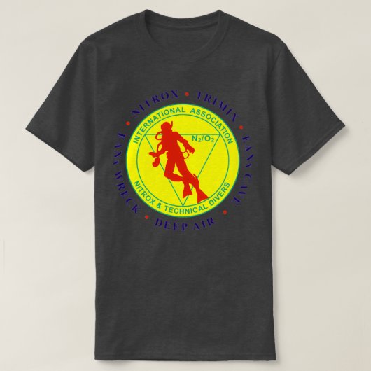 IANTD T-SHIRT (Design voorkant)