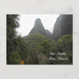 Iao Naald - Maui Hawaii Briefkaart