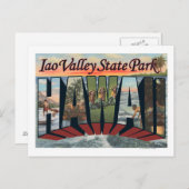 Iao Valley State Park, Hawaii Briefkaart (Voorkant / Achterkant)
