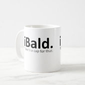 iBald Funny Mug Cup Humor Koffiemok (Voorkant links)