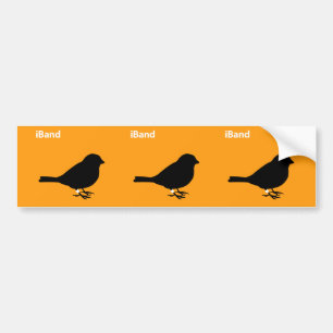 iBand-Sinaasappel Bumpersticker