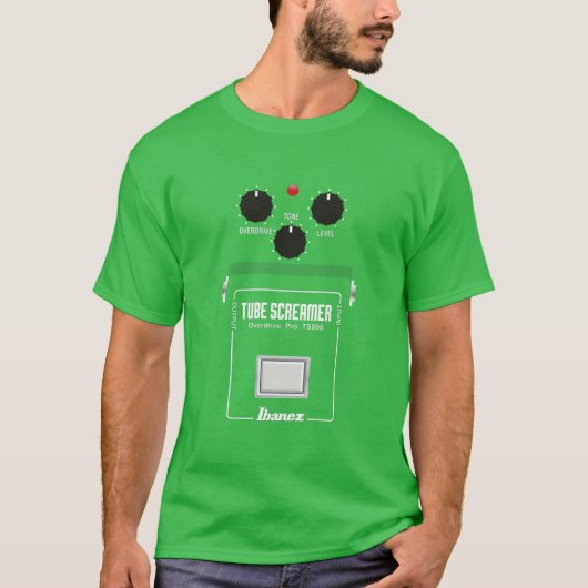 Ibanez Tube Screamer TS808 T-shirt (Voorkant)