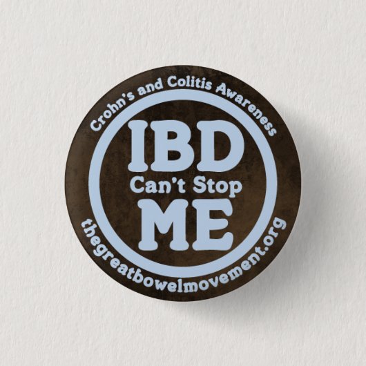 IBD kan me niet stoppen met Button (Voorkant)