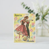 iberia vintage briefkaart (Staand voorkant)