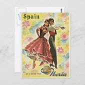 iberia vintage briefkaart (Voorkant / Achterkant)