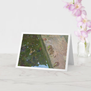 Iberische kikkers Kaart