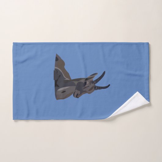 Ibex Chèvre Animal Art Chèvre (Serviette à main)