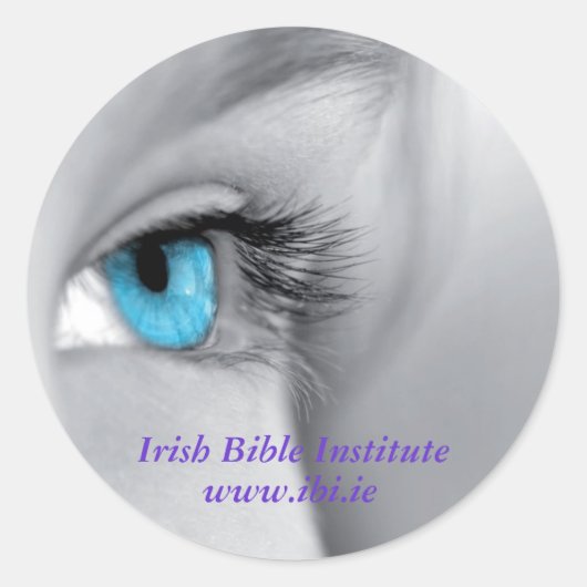 IBI-Stickers Ronde Sticker (Voorkant)