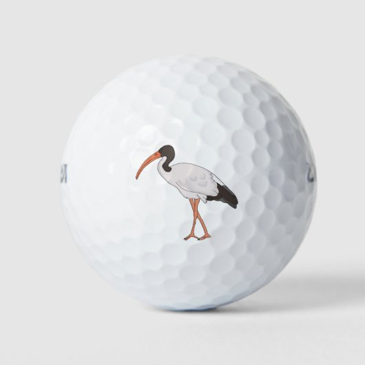 Ibis Bin Chicken Bird Golfballen (Voorkant)