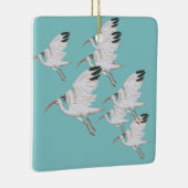 Ibis Birds Ornament (Rechts)