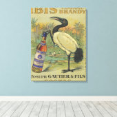Ibis Cognac - Joseph Gautier & Fils Promo Canvas Afdruk (Insitu (Houten vloer))