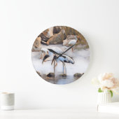 Ibis- en houtafels grote klok (Huis)