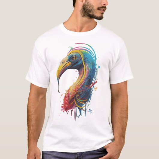 Ibis - T-shirt Graffiti Ink Splash (Devant)