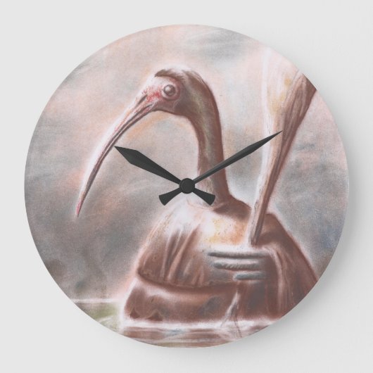 Ibis Tapicuru horloge murale (Recto)