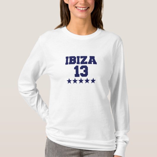 Ibiza 2013 t-shirt (Voorkant)