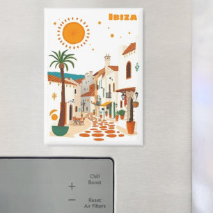 Ibiza Balearen Spanje vakantie souvenir cadeau Magneet