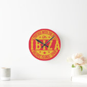 IBIZA Espagne horloge murale (Maison)