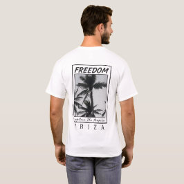 Ibiza Freedom | Premium Aesthetic Palm Graphic T-S T-shirt