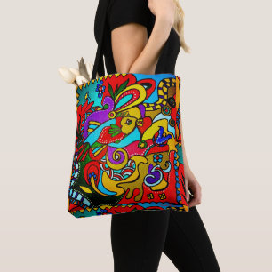 Ibiza Happy-Art schoudertas Draagtas