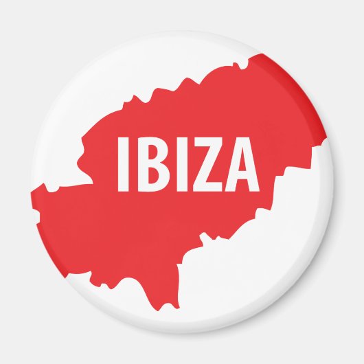 Ibiza icoon magneet (Voorkant)