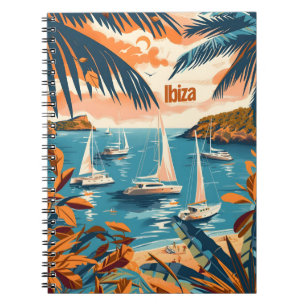 Ibiza kust notitieboek