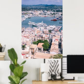 Ibiza Marina Poster (Thuiskantoor)