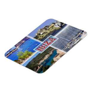 Ibiza ^ San Miquel - Old Town - Santa Eularia - Magneet