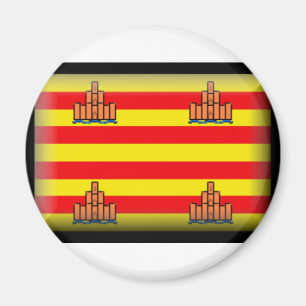 Ibiza Spain Flag Magneet