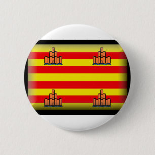 Ibiza Spain Flag Ronde Button 5,7 Cm