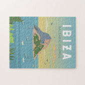 Ibiza Spain Travel  Art Legpuzzel (Horizontaal)