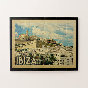 Ibiza Spain Vintage Travel Legpuzzel