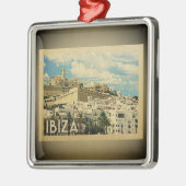 Ibiza Spain Vintage Travel Ornament (Links)