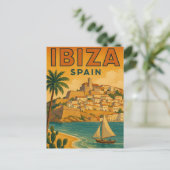  Ibiza Spanje Balearen Briefkaart (Staand voorkant)