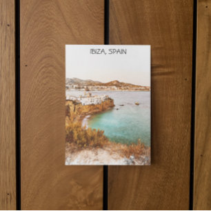 Ibiza Spanje Baleares Island landschappen Briefkaart