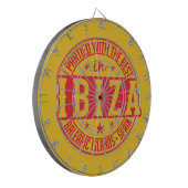 IBIZA Spanje dart board Dartbord (Voorkant Links)