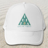 Ibiza Spanje logo modern strand kleuren Sticker Trucker Pet