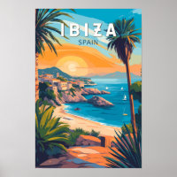 Ibiza Spanje Reis Kunst Vintage
