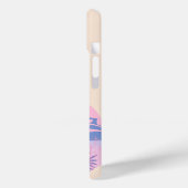 Ibiza, Spanje, Reiskunst, Preppy Art, Roze, Pastel Case-Mate iPhone Case (Achterkant / Links)