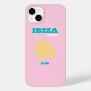 Ibiza, Spanje Reiskunst, Preppy, Roze Case-Mate iPhone 14 Plus Hoesje