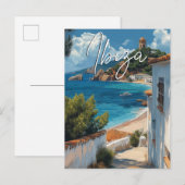 Ibiza Spanje Reizen Briefkaart - stijl (Voorkant / Achterkant)