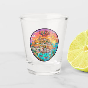 Ibiza Spanje Shot Glas