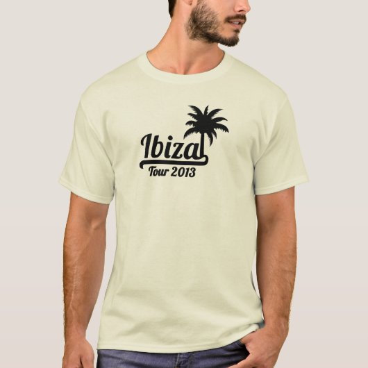 Ibiza Tour 2013 T-shirt (Voorkant)