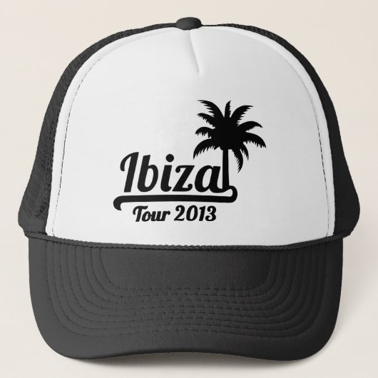 Ibiza Tour 2013 Trucker Pet (Voorkant)