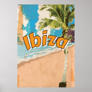 Ibiza vakantie-Poster Poster