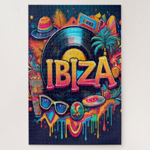 Ibiza Vibes – Een stoutmoedige viering van muziek Legpuzzel
