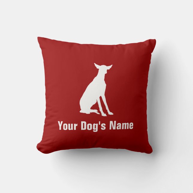 Ibizan Hound イ ン・ハ ウ ビ ン Kussen (Voorkant)