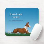 Ibizan Hound Central Muismat (Met muis)
